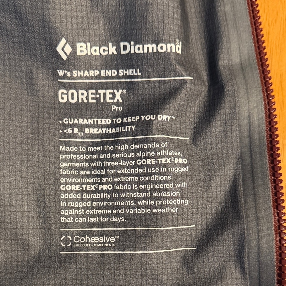 Black Diamond Sharp End Shell Jacket - image 3